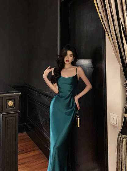 Sexy Mermaid Spaghetti Straps 21st Birthday Dress Holiday Party Birthday Outfits For Women DP0175