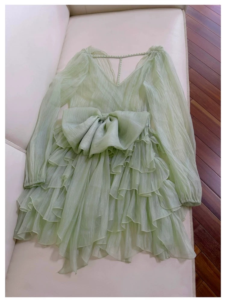 Süße A-Linie Spaghettiträger Mintgrün Chiffon Formale 8. Klasse Homecoming Kleider Sommer Mittelschule Hoco Kleid Homecoming Outfits DH102