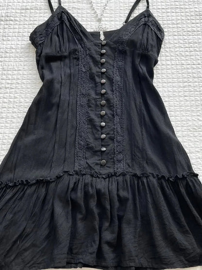 Cute A line Spaghetti Straps Denim Blue Tulle Mini Short Formal 8th Grade Homecoming Dresses Summer Middle School Hoco Dress Homecoming Outfits 20th Birthday Outfit DH1088