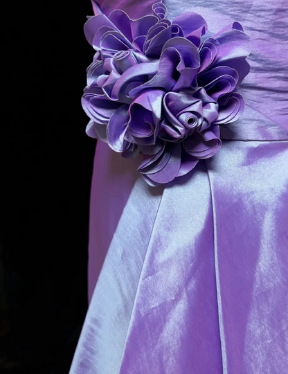 Robe fourreau vintage à col carré en taffetas raisin, longueur genou, tenue de soirée formelle pour la 8e année, robe de cocktail pour le collège, tenues Hoco DH1465