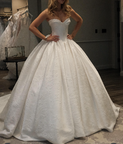 Retro Ballkleid Schatz Ärmelloses Weißes Satin Brautkleid Bescheidene Brautkleider Prinzessin Brautkleider DH1476