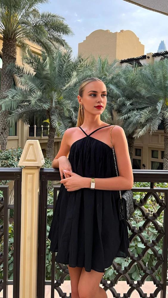 Cute Casual Sling Dress Homecoming Dress Cute Birthday Dress Party Dress Graduation Dress Short Prom Dress Middle School Cocktail Dress Hoco Outfits DH1615
