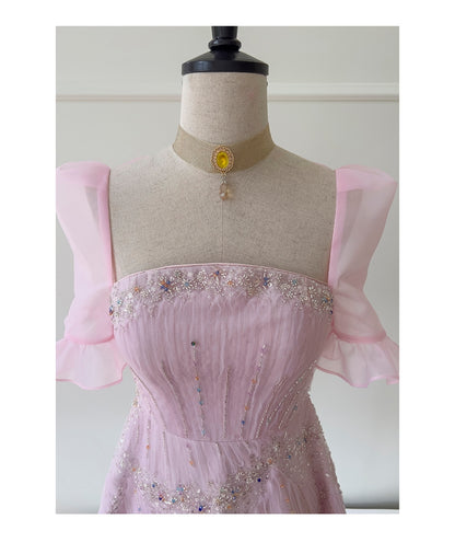 Classy A Line Square Pink Sequin Grad Dress Inspo Short Mini Formal 8th Grade Homecoming Dresses Middle School Hoco Court Dress Graduation Dress Cocktail Dress 16th Birthday Outfits DH1917