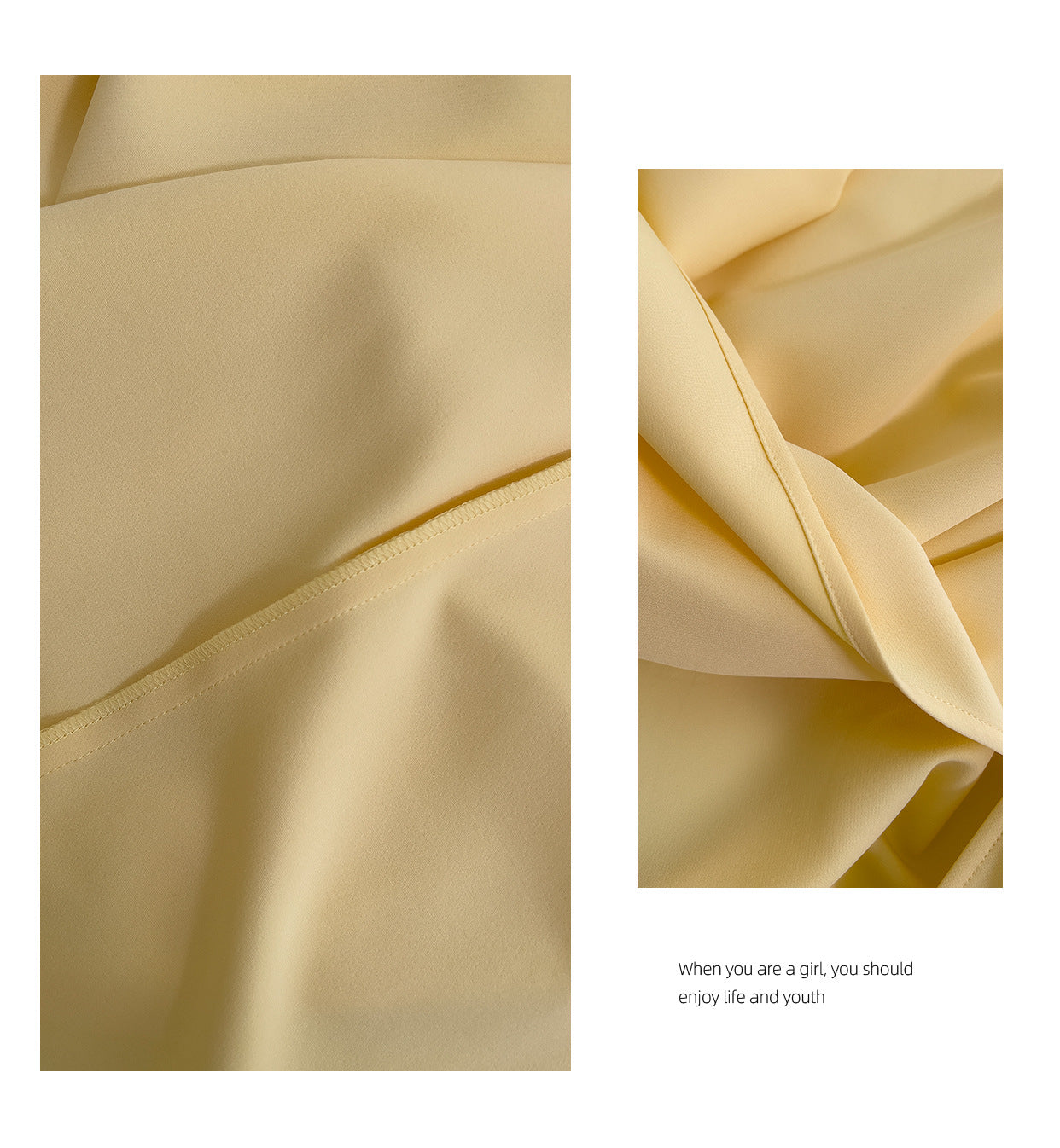 Einfaches A-Linien-trägerloses gelbes Chiffon-langes Ballkleid Partykleid 20. Geburtstags-Outfits Abschlusskleider DH217