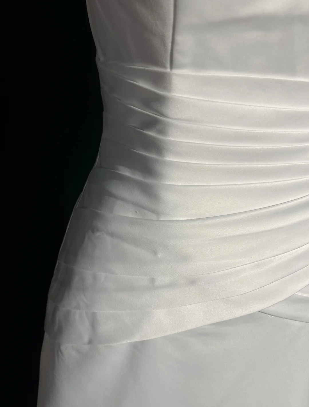 Robe de mariée vintage trapèze, col en V, perles blanches, longue, en satin, style rétro, robes de mariée modestes, DH2653