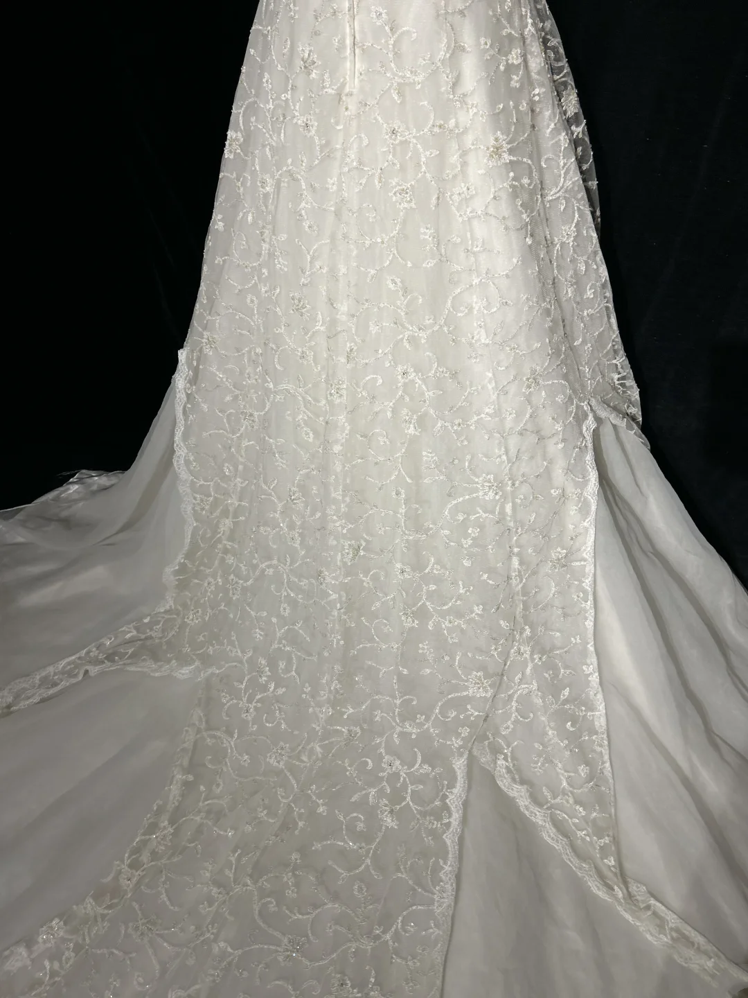 Robe de mariée vintage, robe de bal, bretelles spaghetti, dentelle, ivoire, longue, robes de mariée rétro, robes de mariée modestes, DH2681