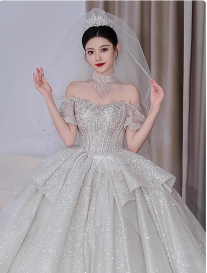 Robe de bal courte à bretelles spaghetti, gris argenté, robe de soirée courte, robe de bal Hoco DH2684