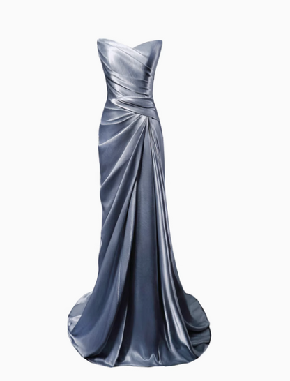 Süßes Ballkleid Spaghettiträger Silbergrau Mini Kurzes Formales Homecoming-Kleid Party Kurzes Ballkleid Hoco Kleider DH2684