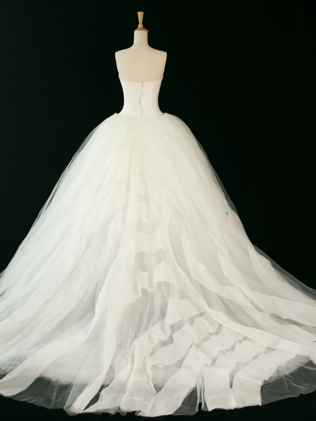 Elegantes Brautkleid Ballkleid Trägerlos Ärmellos Elfenbein Sommer Lange Brautkleider Brautkleid Brautkleider DH353