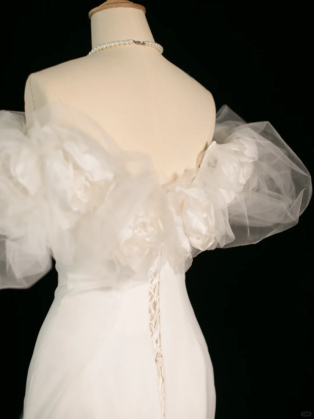 Hübsches Brautkleid Meerjungfrau aus der Schulter kurze Ärmel Tüll lange Vintage Brautkleider Brautkleider Brautkleid DH392