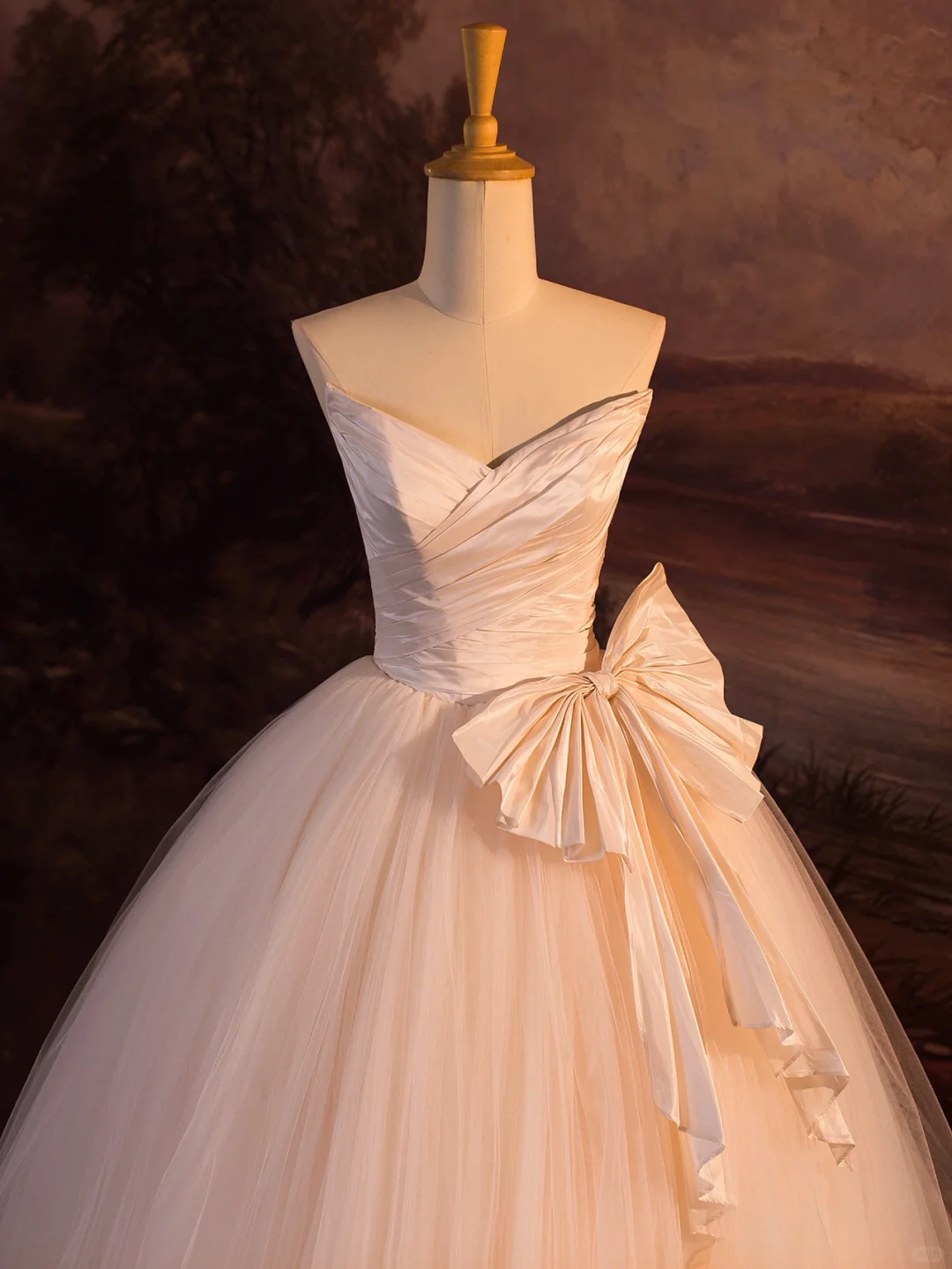 Robe de mariée élégante, robe de bal, décolleté en cœur, sans manches, en tulle, longue, DH408
