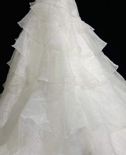 Retro Wedding Dress 1950s 1940s Ball Gown Spaghetti Straps White Long Wedding Dresses Bridal Gowns Brides Gown DH555