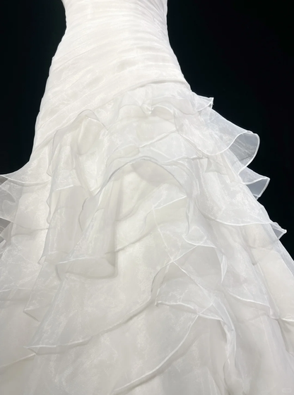 Retro Wedding Dress 1950s 1940s Ball Gown Spaghetti Straps White Long Wedding Dresses Bridal Gowns Brides Gown DH555