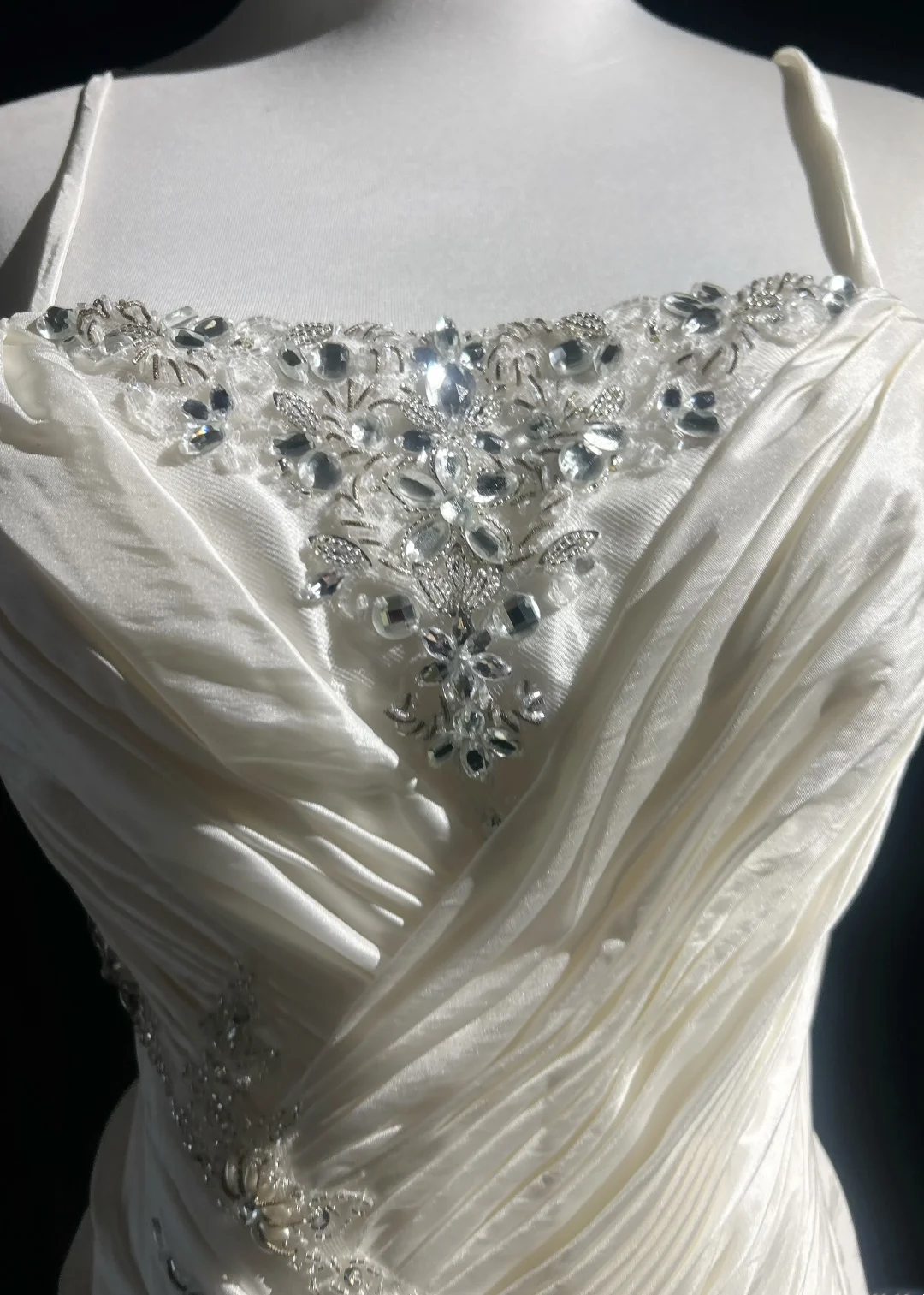 Retro-Brautkleid 1950er 1940er Meerjungfrau Spaghettiträger Lange Brautkleider Brautkleider Brautkleid DH556