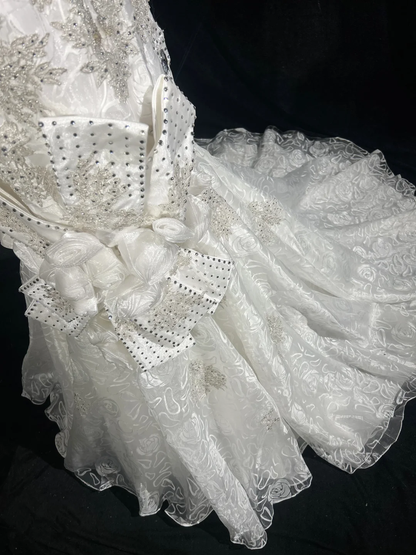 Retro-Brautkleid 1950er 1940er Meerjungfrau Spaghettiträger Tüll Lange Brautkleider Brautkleider Elegantes Brautkleid DH566