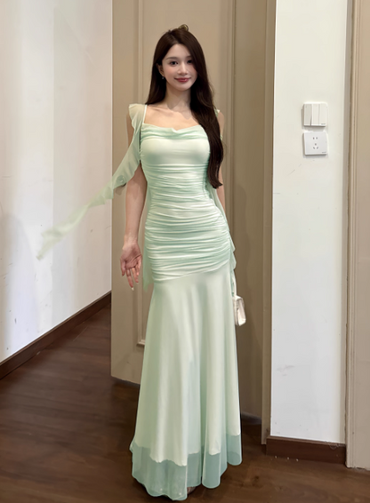 Süßes Ballkleid Spaghettiträger Silbergrau Mini Kurzes Formales Homecoming-Kleid Party Kurzes Ballkleid Hoco Kleider DH2684