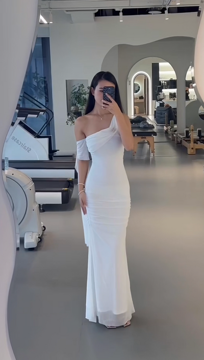 Robe de bal courte à bretelles spaghetti, gris argenté, robe de soirée courte, robe de bal Hoco DH2684
