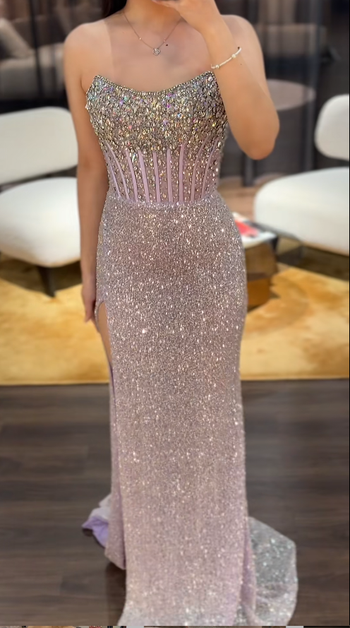 Süßes Ballkleid Spaghettiträger Silbergrau Mini Kurzes Formales Homecoming-Kleid Party Kurzes Ballkleid Hoco Kleider DH2684