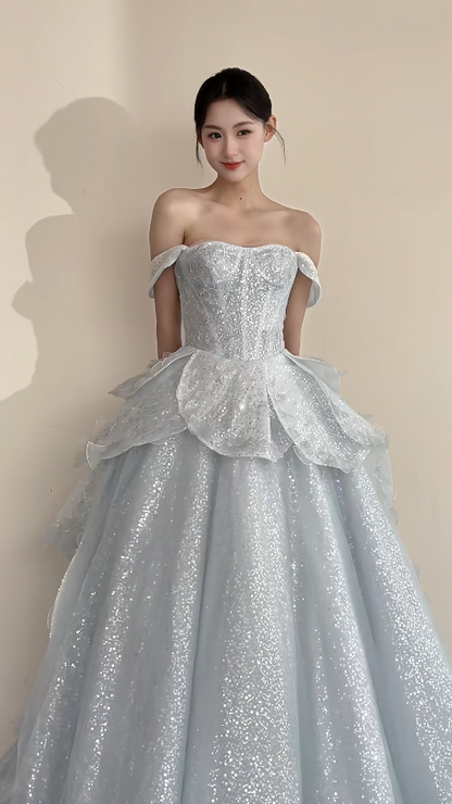 Süßes Ballkleid Spaghettiträger Silbergrau Mini Kurzes Formales Homecoming-Kleid Party Kurzes Ballkleid Hoco Kleider DH2684