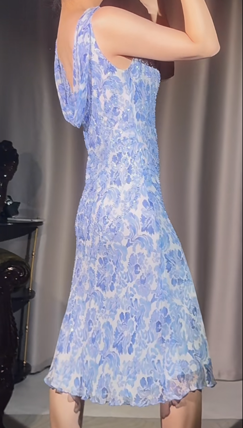 Süßes Ballkleid Spaghettiträger Silbergrau Mini Kurzes Formales Homecoming-Kleid Party Kurzes Ballkleid Hoco Kleider DH2684