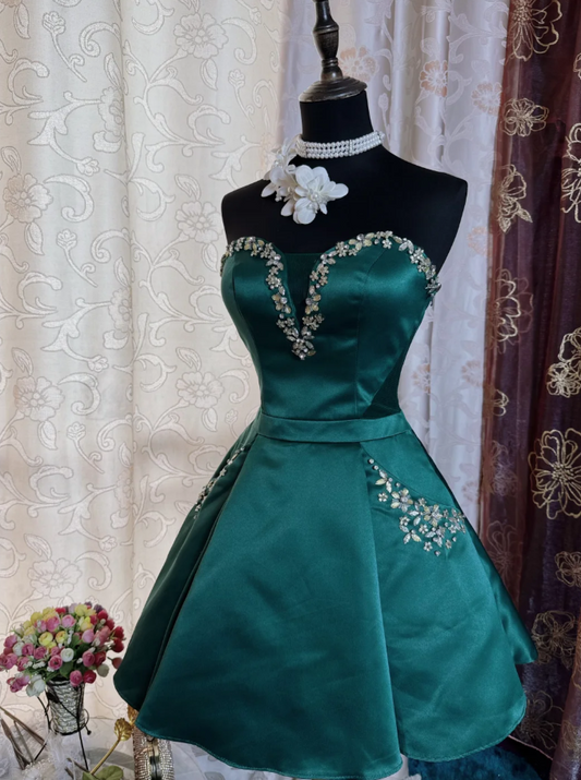 Süßes Ballkleid Spaghettiträger Silbergrau Mini Kurzes Formales Homecoming-Kleid Party Kurzes Ballkleid Hoco Kleider DH2684