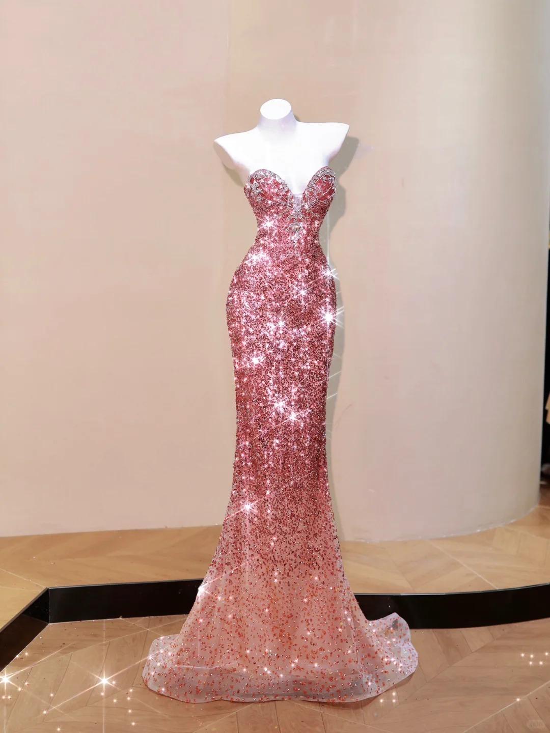 Chic A-Line Evening Dresses Sweetheart Burgundy Long Prom Dresses Sequins Tulle Sleeveless Brithday Dresses DP04572