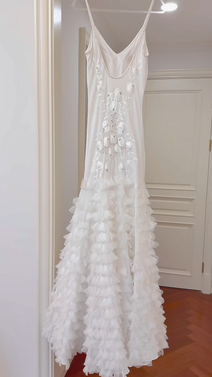 Süßes Ballkleid Spaghettiträger Silbergrau Mini Kurzes Formales Homecoming-Kleid Party Kurzes Ballkleid Hoco Kleider DH2684
