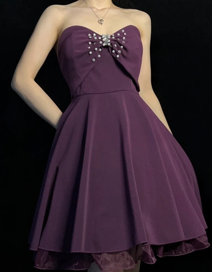 Süßes Ballkleid Spaghettiträger Silbergrau Mini Kurzes Formales Homecoming-Kleid Party Kurzes Ballkleid Hoco Kleider DH2684
