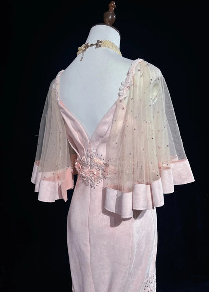 Robe de bal courte à bretelles spaghetti, gris argenté, robe de soirée courte, robe de bal Hoco DH2684