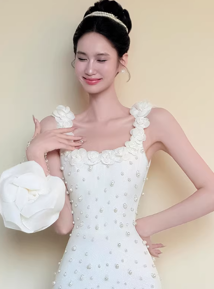 Robe de bal courte à bretelles spaghetti, gris argenté, robe de soirée courte, robe de bal Hoco DH2684