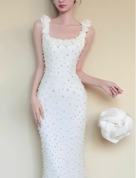 Robe de bal courte à bretelles spaghetti, gris argenté, robe de soirée courte, robe de bal Hoco DH2684