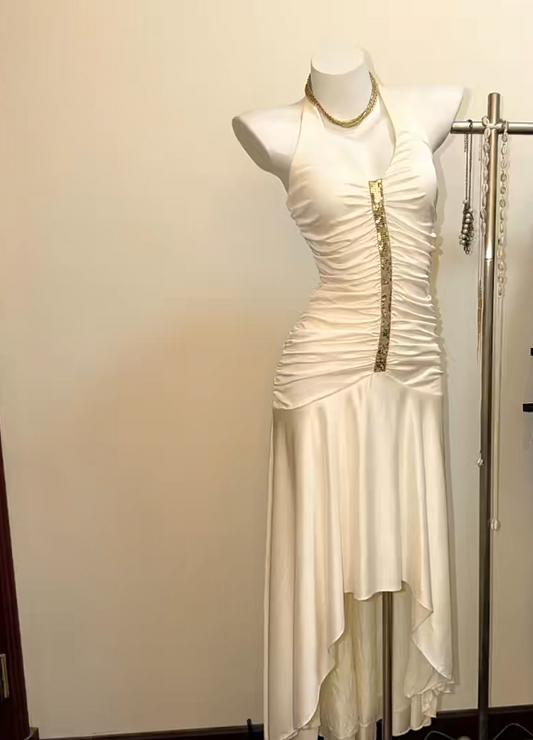 Süßes Ballkleid Spaghettiträger Silbergrau Mini Kurzes Formales Homecoming-Kleid Party Kurzes Ballkleid Hoco Kleider DH2684