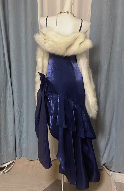 Robe de bal courte à bretelles spaghetti, gris argenté, robe de soirée courte, robe de bal Hoco DH2684