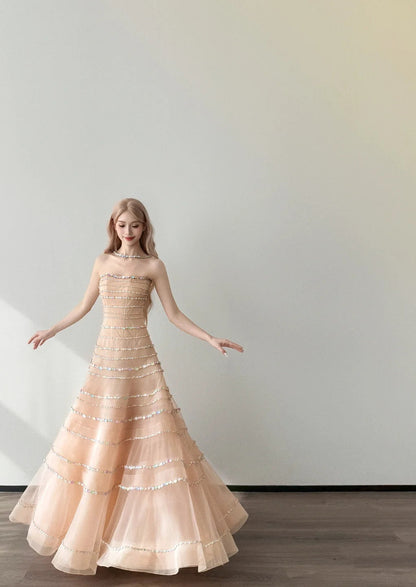 Robe de bal courte à bretelles spaghetti, gris argenté, robe de soirée courte, robe de bal Hoco DH2684