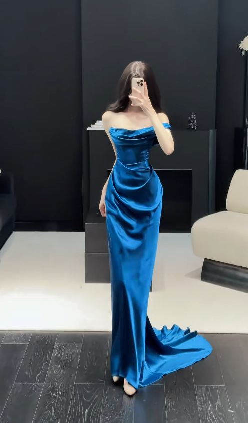 Robe de bal courte à bretelles spaghetti, gris argenté, robe de soirée courte, robe de bal Hoco DH2684