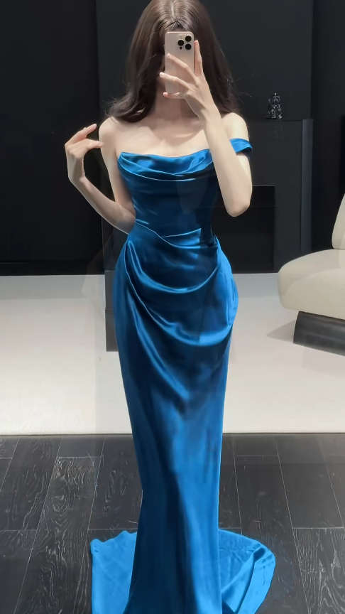 Robe de bal courte à bretelles spaghetti, gris argenté, robe de soirée courte, robe de bal Hoco DH2684