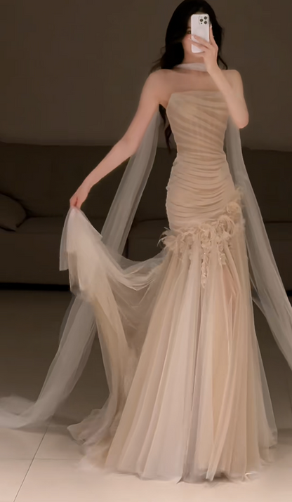 Robe de bal courte à bretelles spaghetti, gris argenté, robe de soirée courte, robe de bal Hoco DH2684