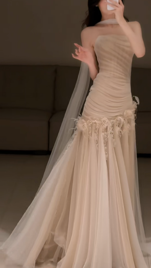 Robe de bal courte à bretelles spaghetti, gris argenté, robe de soirée courte, robe de bal Hoco DH2684