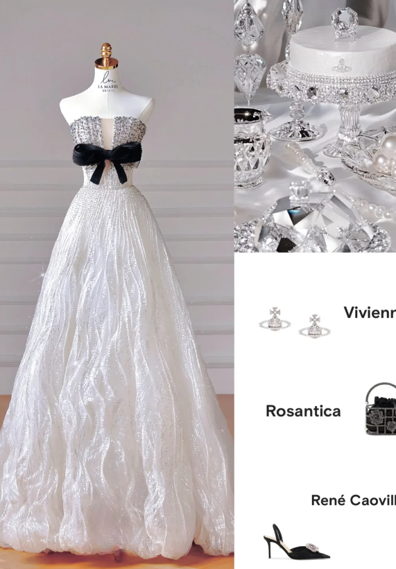 Modest Strapless White Wedding Dress Tulle Bridal Dress A-Line Bridal Gown DP06121