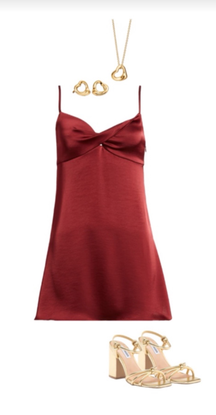 Chic Burgundy Short Homecoming Dress Satin Sheath Birthday Dress DP06675