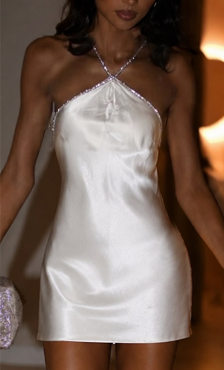 Pretty White Birthday Dress Sheath Satin Short Homecoming Dress DP06806