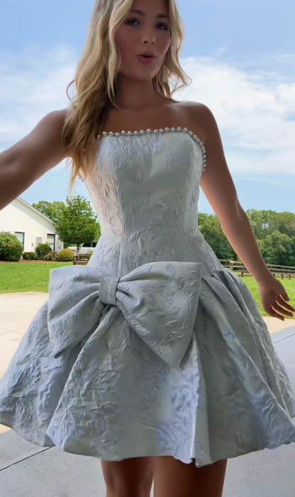 Glamours Green Birthday Dress Sheath Chiffon Hoco Dress DP06857