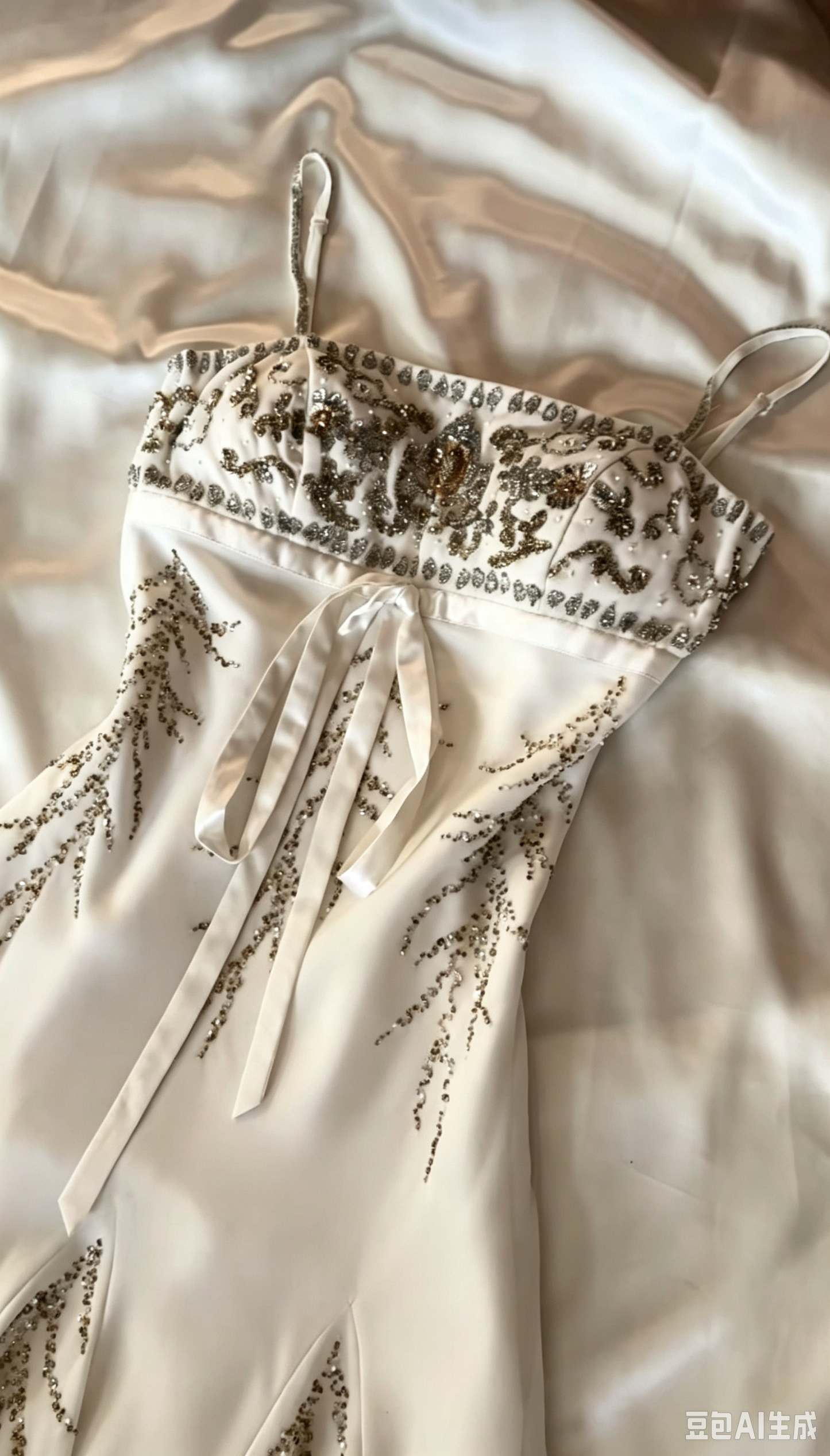 Chic White Short Homecoming Dress Sheath Chiffon Beaded Birthday Dress DP07011