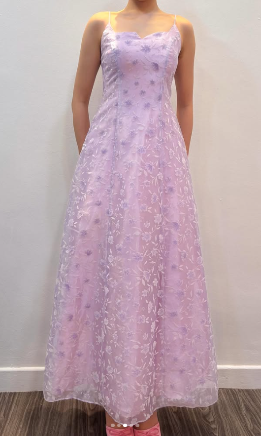Glamours Light Purple Prom Dress A-Line Tulle Long Evening Dress DP07045
