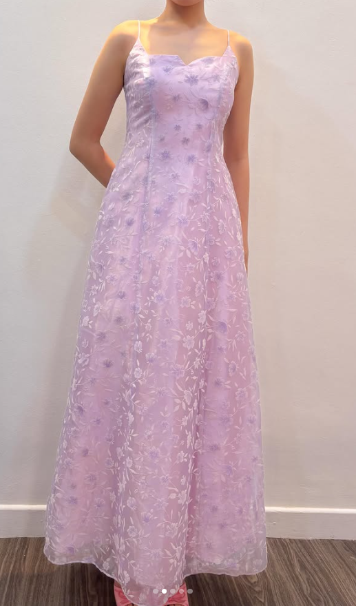 Glamours Light Purple Prom Dress A-Line Tulle Long Evening Dress DP07045