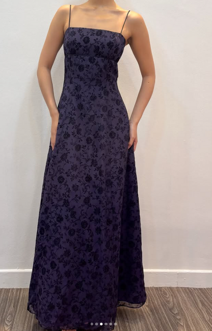 Glamours Dark Purple Prom Dress A-Line Tulle Long Evening Dress DP07046