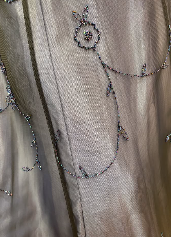 Glamours Grey Prom Dress Sheath Chiffon Long Evening Dress DP07049