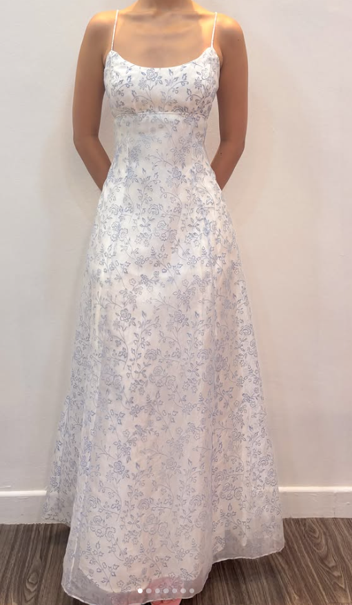 Glamours White Prom Dress A-Line Tulle Long Evening Dress DP07051