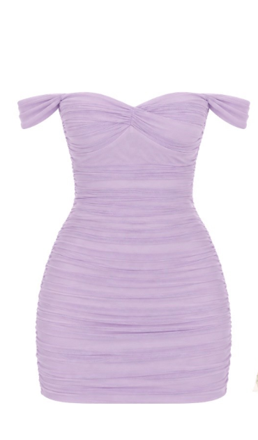 Fairy Sheath Purple Short Homecoming Dress Chiffon Birthday Dress  DP07431