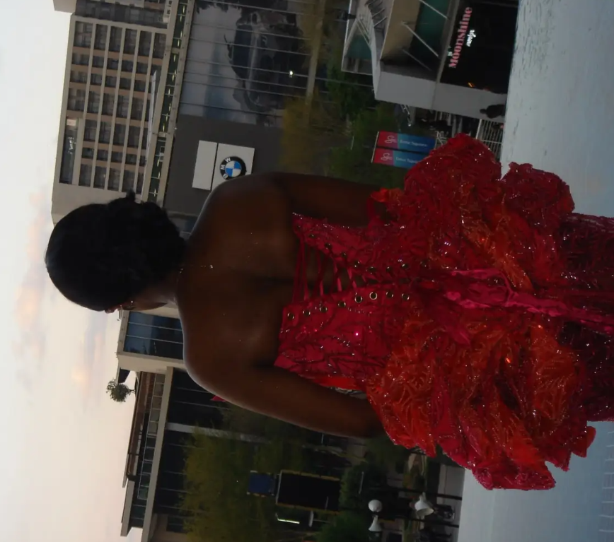Robe de bal fourreau rouge à perles, robe de soirée longue sans bretelles DP07483